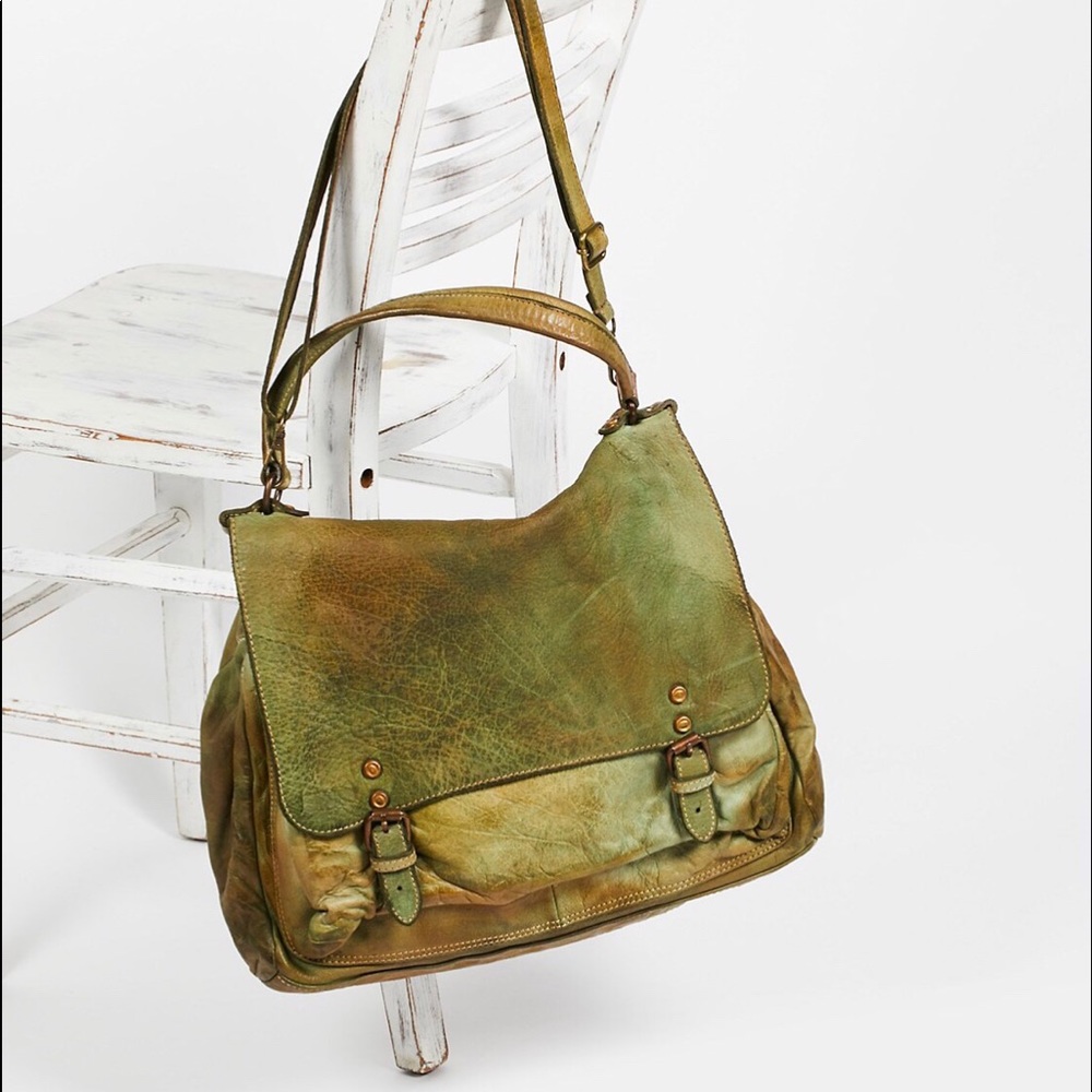 Firenze Leather Messenger Bag